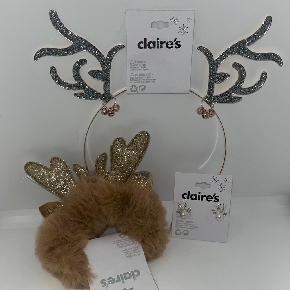 Claire’s Christmas hair accessory Reindeer Headband